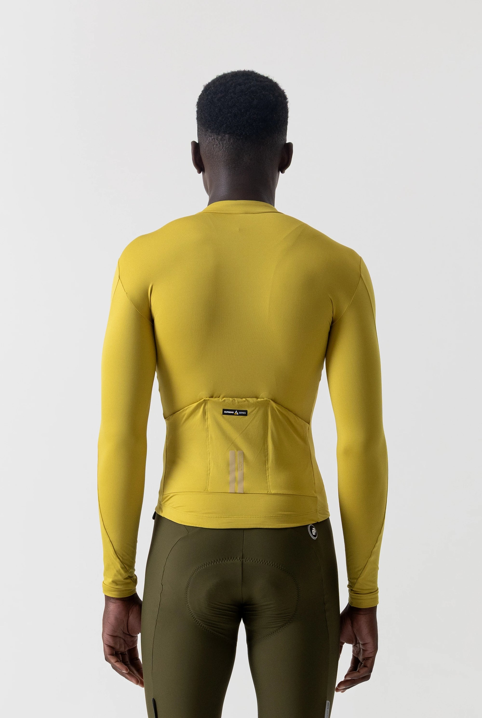 Men's Long Sleeve Thermal Jersey (Pear)