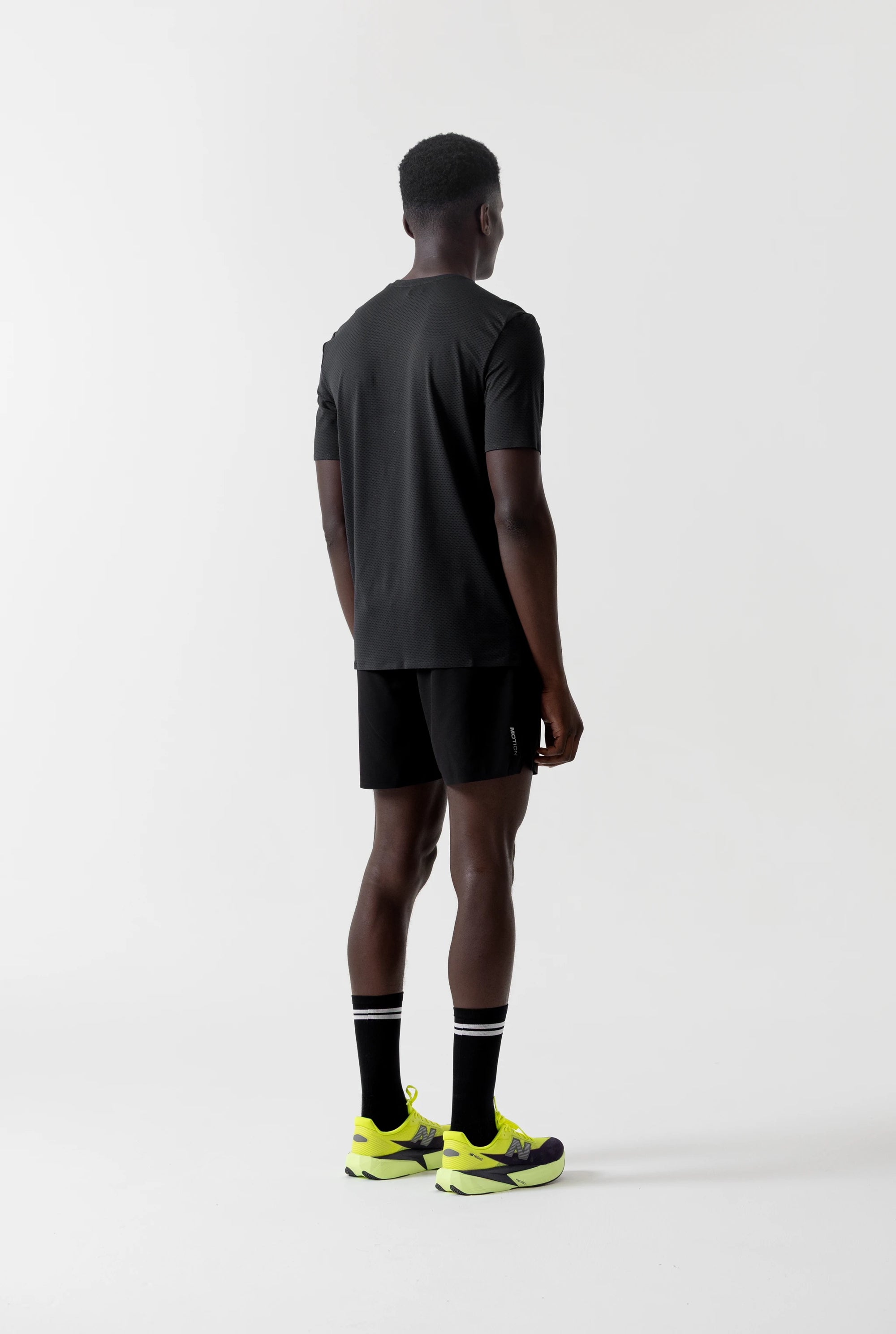 Men's Short Sleeve Tech Tee (Black)