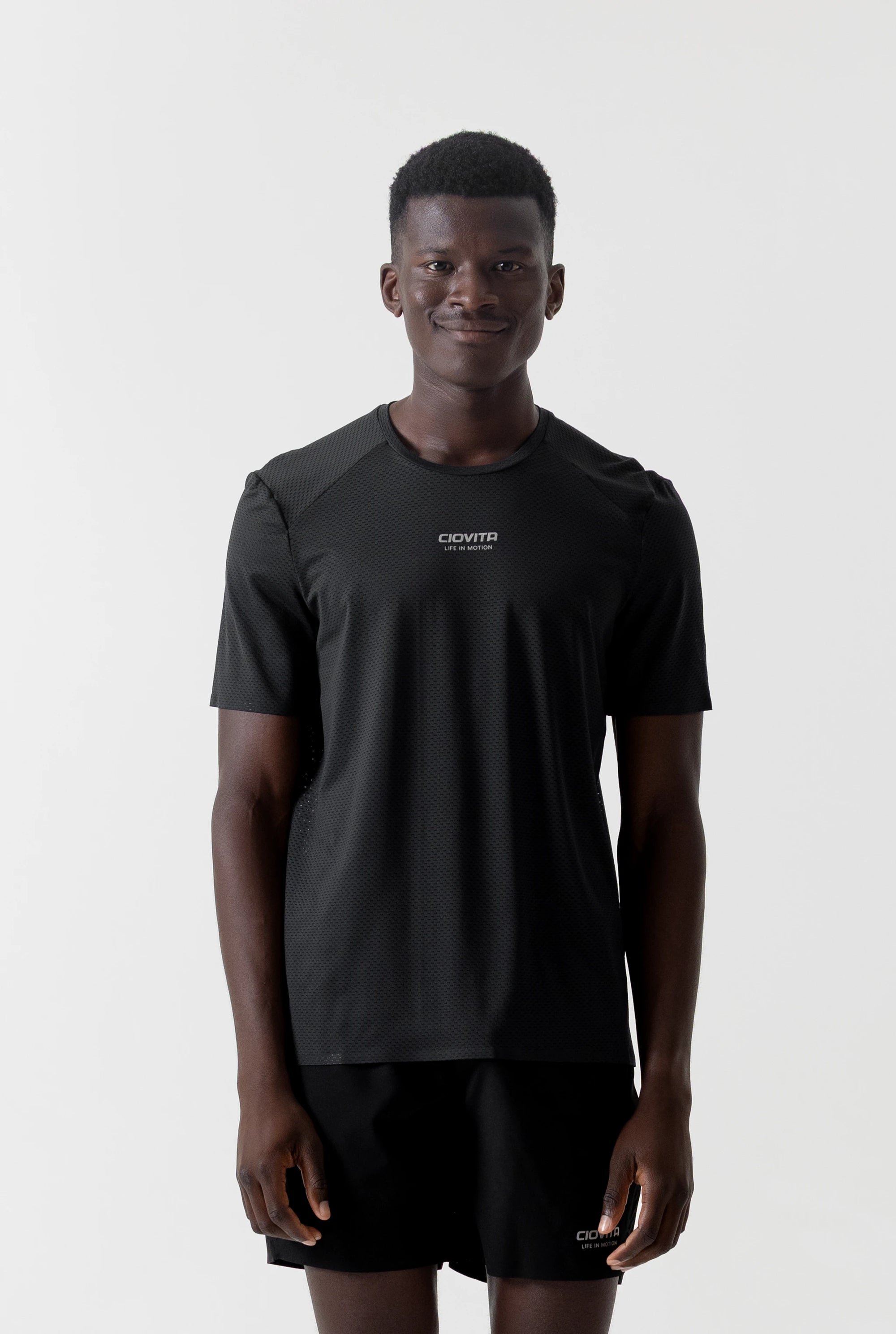 Men's Short Sleeve Tech Tee (Black)